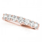 Seven Stone Diamond  Wedding Band  3/4 CT. Total Weight $1399.00