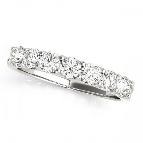 Seven Stone Diamond  Wedding Band  3/4 CT. Total Weight $1399.00