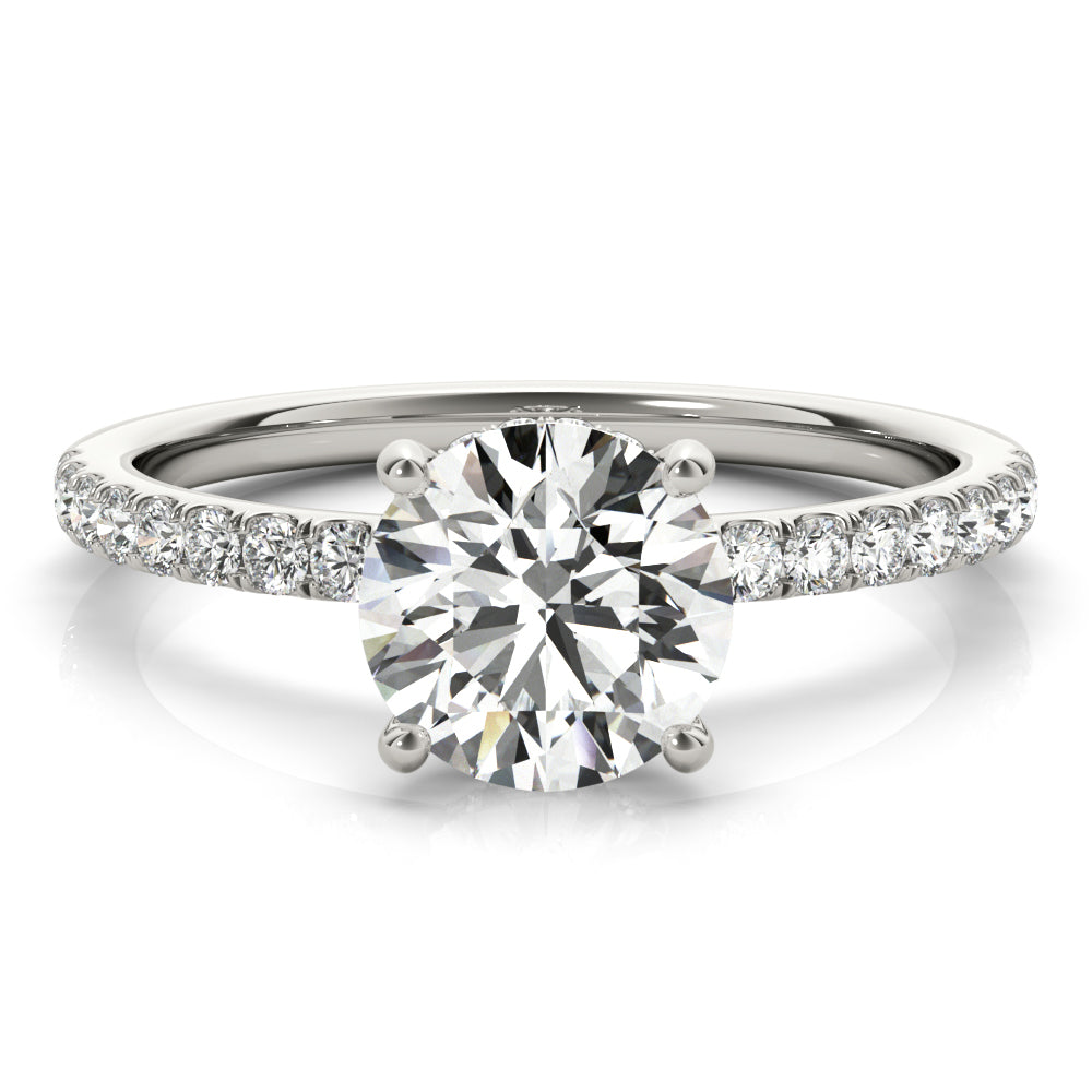 Hidden Halo Engagement Ring 1.30ct. (Diamonds & Setting) regular $2150.00 NOW $1599.00