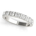 Princess Cut Diamond Wedding Band 1.12 Carat Total Weight $1599.00