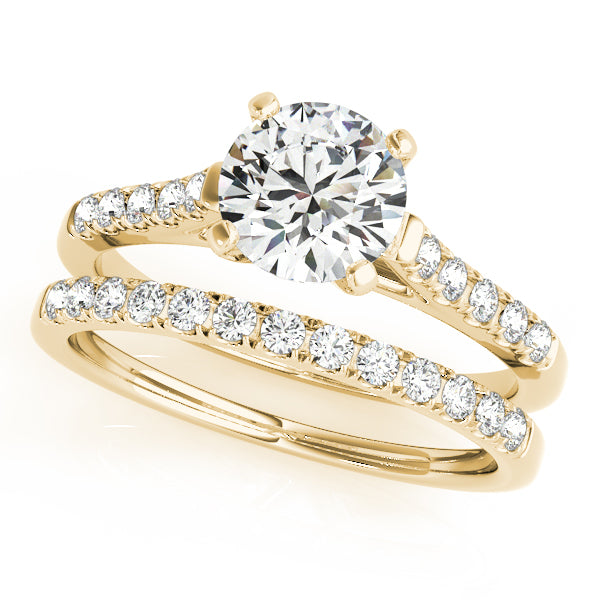 Cathedral with Side diamonds 