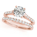 Cathedral with Side diamonds 