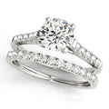 Cathedral with Side diamonds 