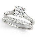 Cathedral with Side diamonds 