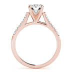 Cathedral with Side diamonds 