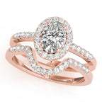 Raised Oval Halo $1999.00