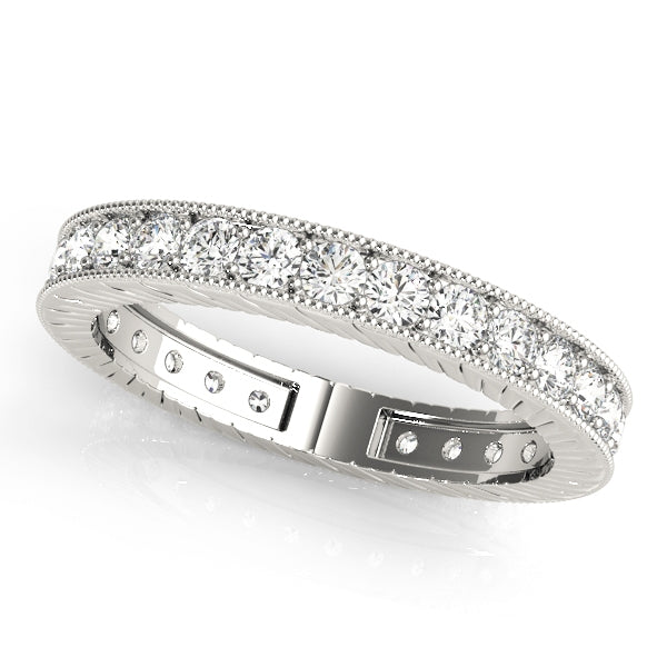 Antique Channel Set Eternity Ring 
