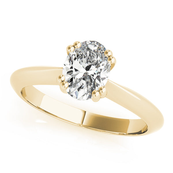 Split Prong Oval Solitaire $1399.00