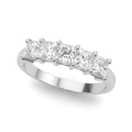 Princess Cut Diamond Wedding Band 1.00 Carat Total Weight $1499.00