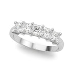 Princess Cut Diamond Wedding Band 1.00 Carat Total Weight $1499.00