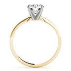 Solitaire 4 Prong Pinched Shank              