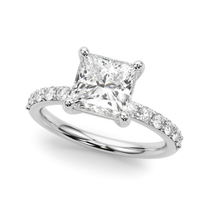 Princess & Diamond Accents  2.86 carat Regular $4450 NOW 2450.00 (Diamond and Setting)