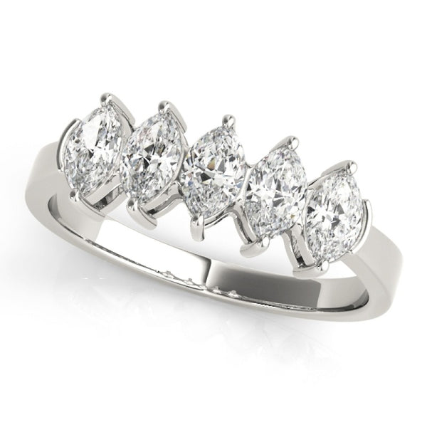 Fancy Shape Marquise Wedding Band 1.00 Carat Total Weight $1499.00