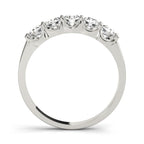 5-Stone Shared Prong Diamond Wedding Band 1.00 Carat Total Weight $1799.00