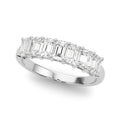 Emerald Cut Diamond Wedding Band 1.00 Carat Total Weight $1499.00