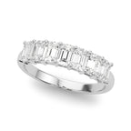 Emerald Cut Diamond Wedding Band 1.00 Carat Total Weight $1499.00