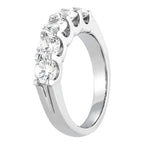 5-Stone Shared Prong Diamond Wedding Band 1.00 Carat Total Weight $1799.00