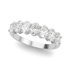 7-Stone Shared Prong Oval Diamond Wedding Band 1.00 Carat Total Weight $1499.00