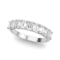 Emerald Cut Wedding Band 1.35 Carat Total Weight $1599.00