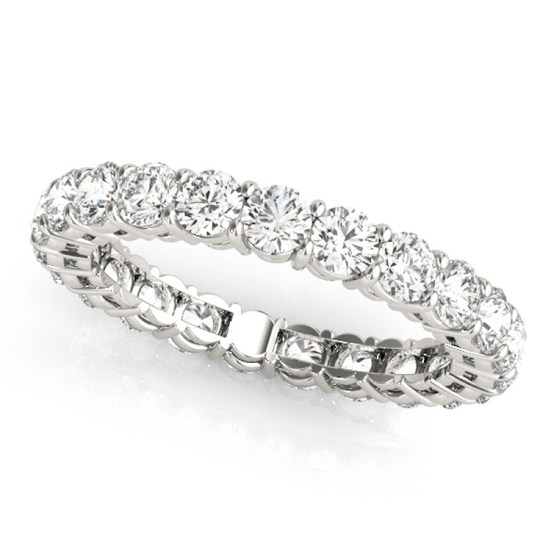 4 Prong Basket Eternity Ring 1.00 Carat Total Weight $1299.00