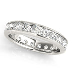 Channel Set Eternity Ring 1.00 Carat Total Weight $1449.00