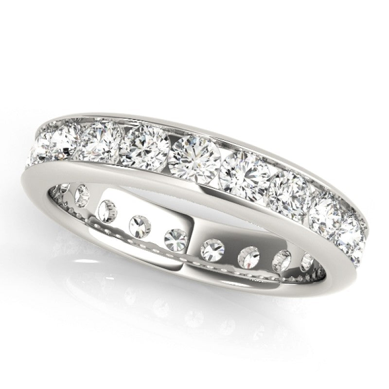 Channel Set Eternity Ring 1.00 Carat Total Weight $1449.00