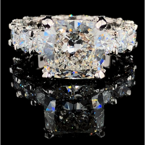 Cushion delight  $2975.00  2.00 carat center 4.75 carat total weight.                                                                  Shop with us & you'll get Low Price Guarantee-100% financing-30-Day Returns-Miraculous Warranty